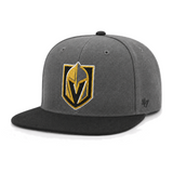 Las Vegas Golden Knights '47 Brand Captain Adjustable Snapback - Gray/Black