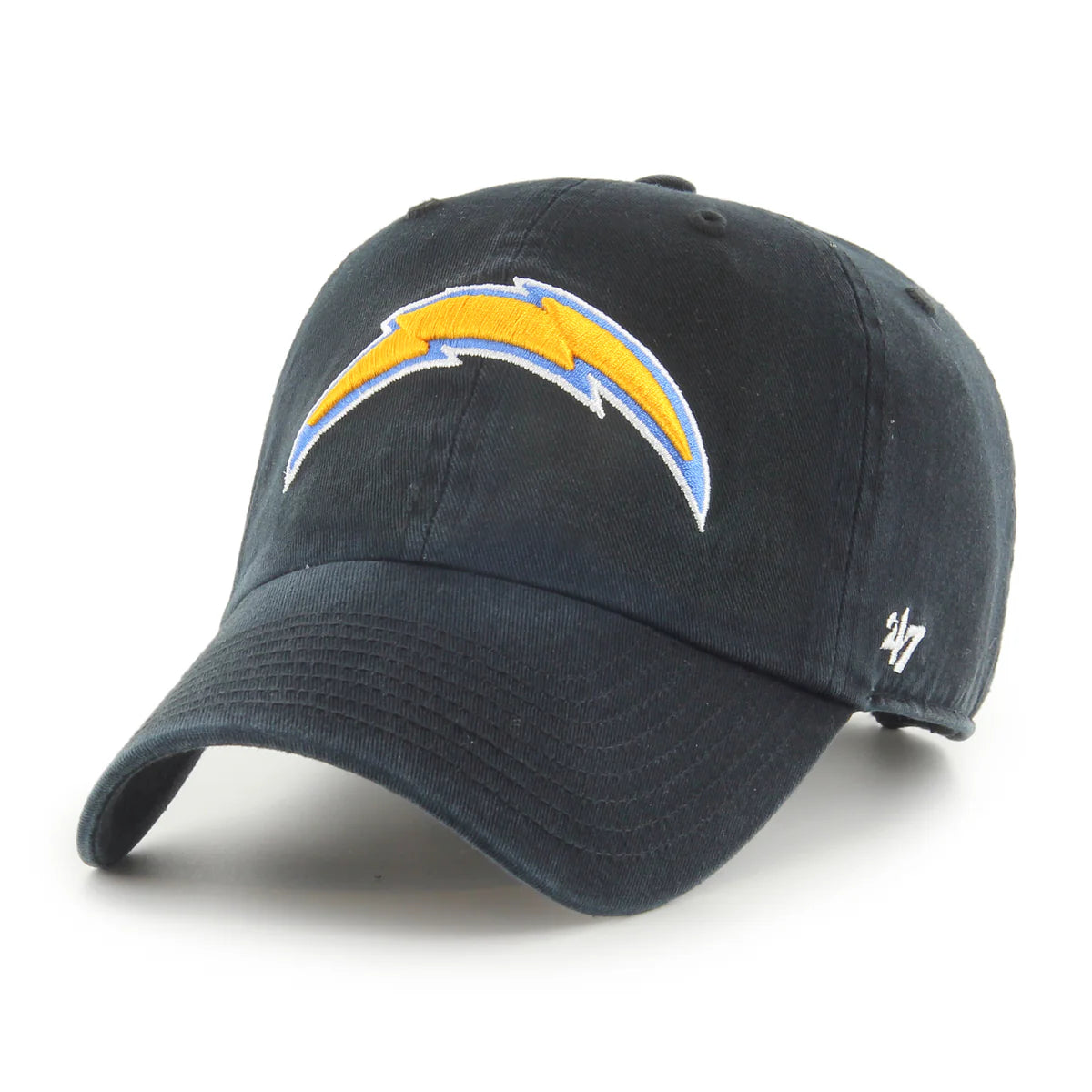 Los Angeles Chargers '47 Brand Clean Up Adjustable Dad Cap - Navy - Product Image