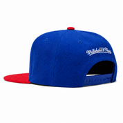 Los Angeles Clippers Blue/Red Mitchell & Ness Snapback - Product Image