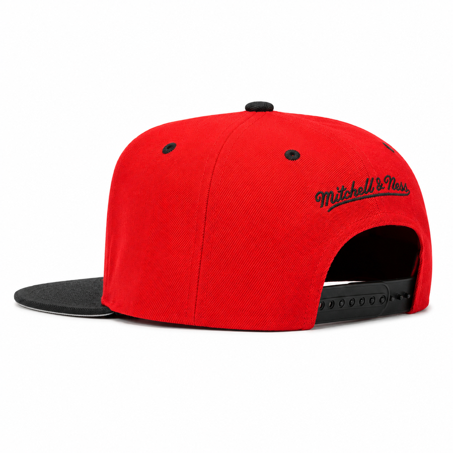 Los Angeles Clippers Red/Black Mitchell & Ness Snapback - Product Image