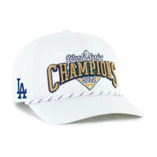 Los Angeles Dodgers '2024 World Series Champions' '47 Brand Hitch Adjustable Snapback - White - Product Image
