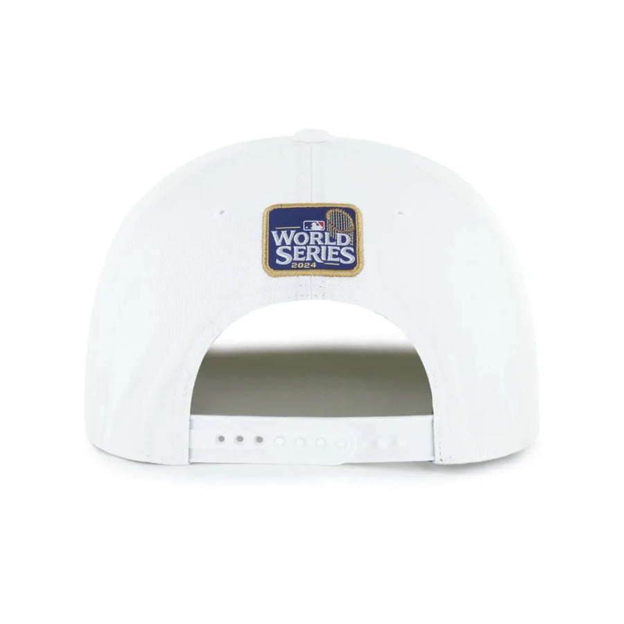 Los Angeles Dodgers '2024 World Series Champions' '47 Brand Hitch Adjustable Snapback - White - Product Image