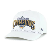 Los Angeles Dodgers '2024 World Series Champions' '47 Brand Hitch Adjustable Snapback - White - Product Image