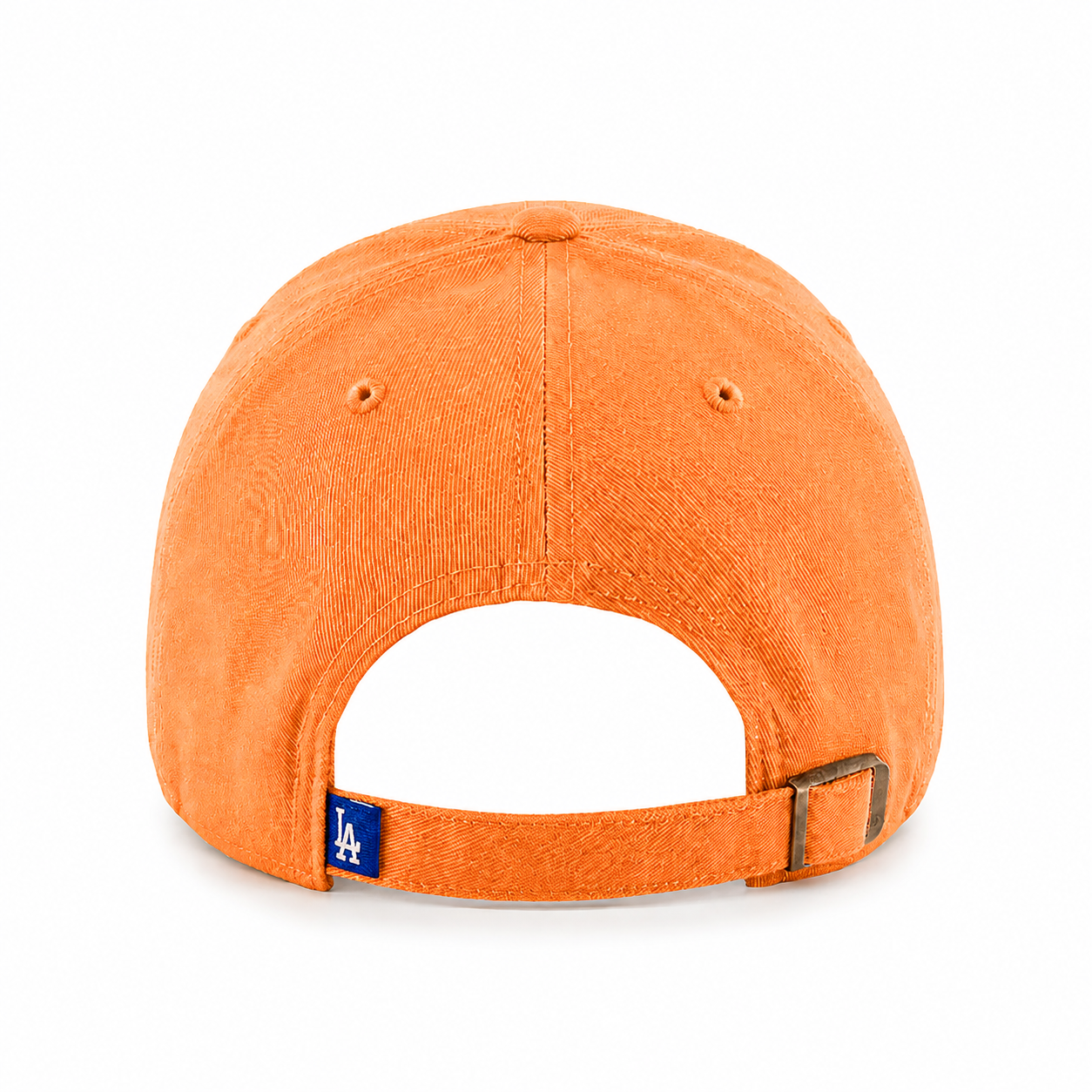 Los Angeles Dodgers '47 Brand Clean Up Adjustable Dad Cap - Citrus Orange - Product Image