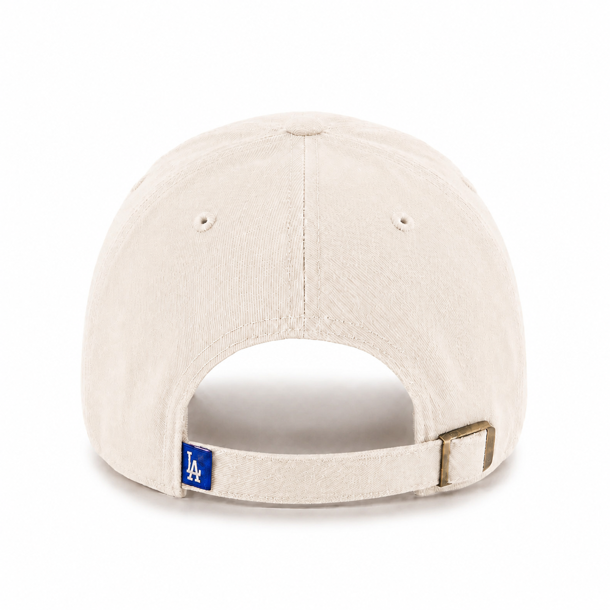 Los Angeles Dodgers '47 Brand Clean Up Adjustable Dad Cap - Natural White - Product Image