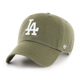 Los Angeles Dodgers '47 Brand Clean Up Adjustable Dad Cap - Olive