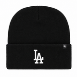 Los Angeles Dodgers '47 Brand Cuff Knit Beanie - Black