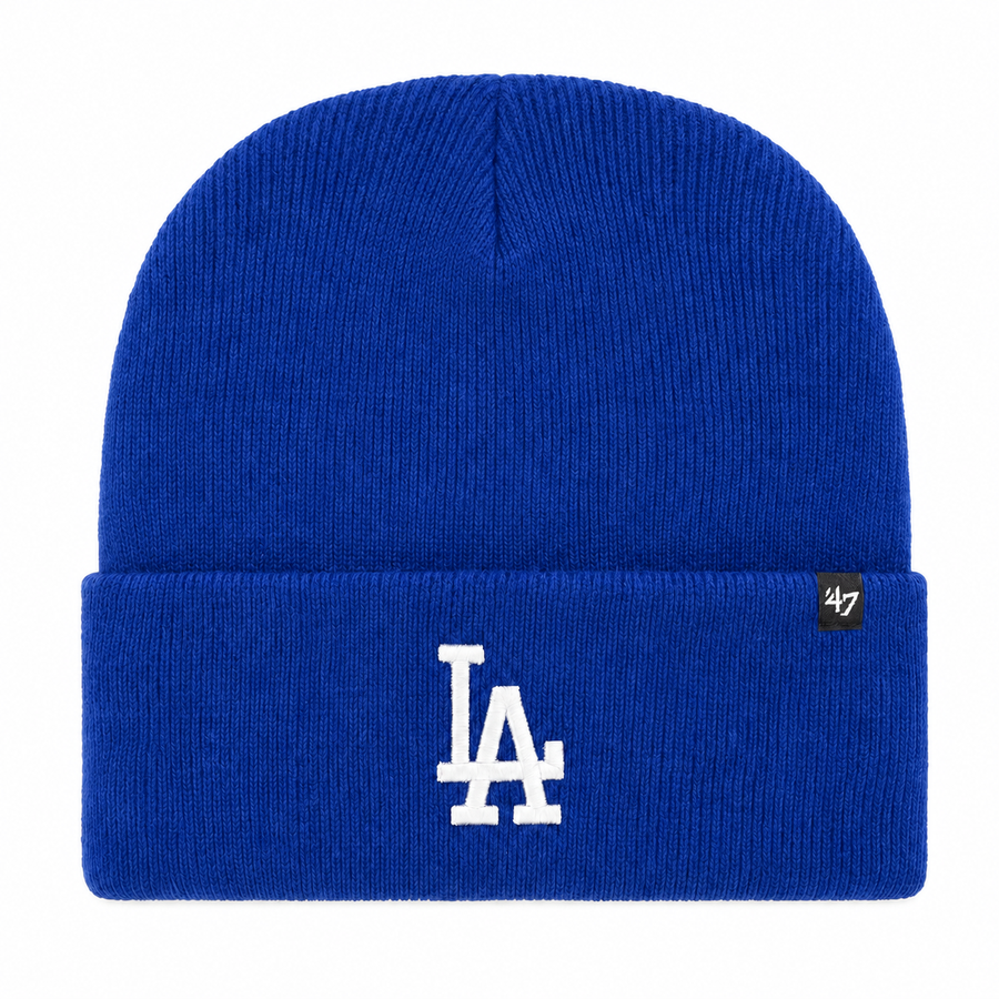 Los Angeles Dodgers '47 Brand Cuff Knit Beanie - Blue - Product Image