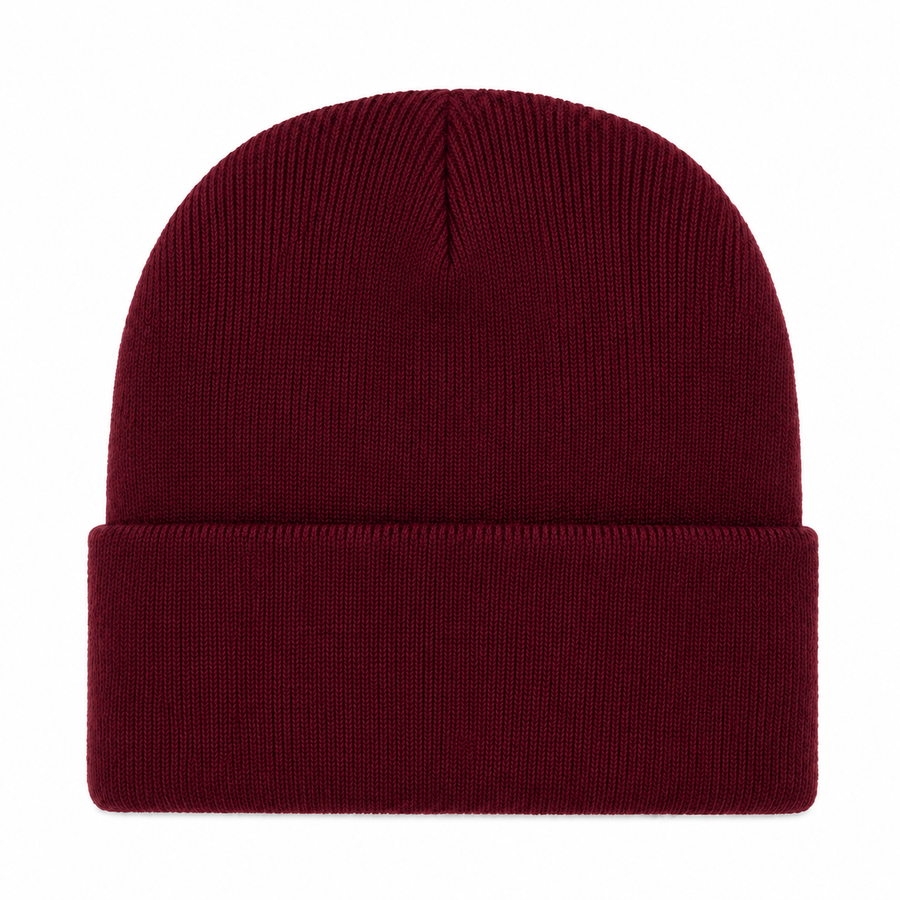 Los Angeles Dodgers '47 Brand Cuff Knit Beanie - Maroon - Product Image