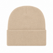 Los Angeles Dodgers '47 Brand Cuff Knit Beanie - Tan - Product Image
