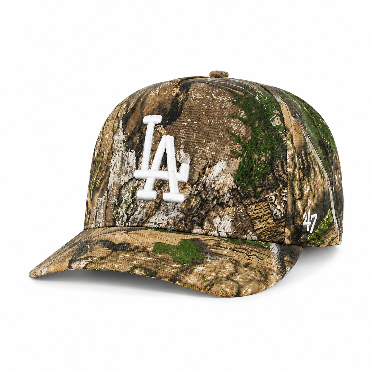 Los Angeles Dodgers '47 Brand Hitch Adjustable Snapback - Realtree Edge - Product Image