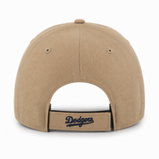 Los Angeles Dodgers '47 Brand MVP Adjustable Baseball Cap - Tan - Product Image