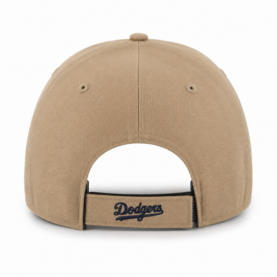 Los Angeles Dodgers '47 Brand MVP Adjustable Baseball Cap - Tan - Product Image