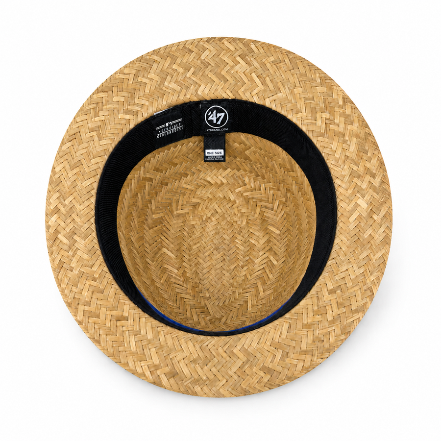 Los Angeles Dodgers '47 Brand Straw Hat - Blue - Product Image