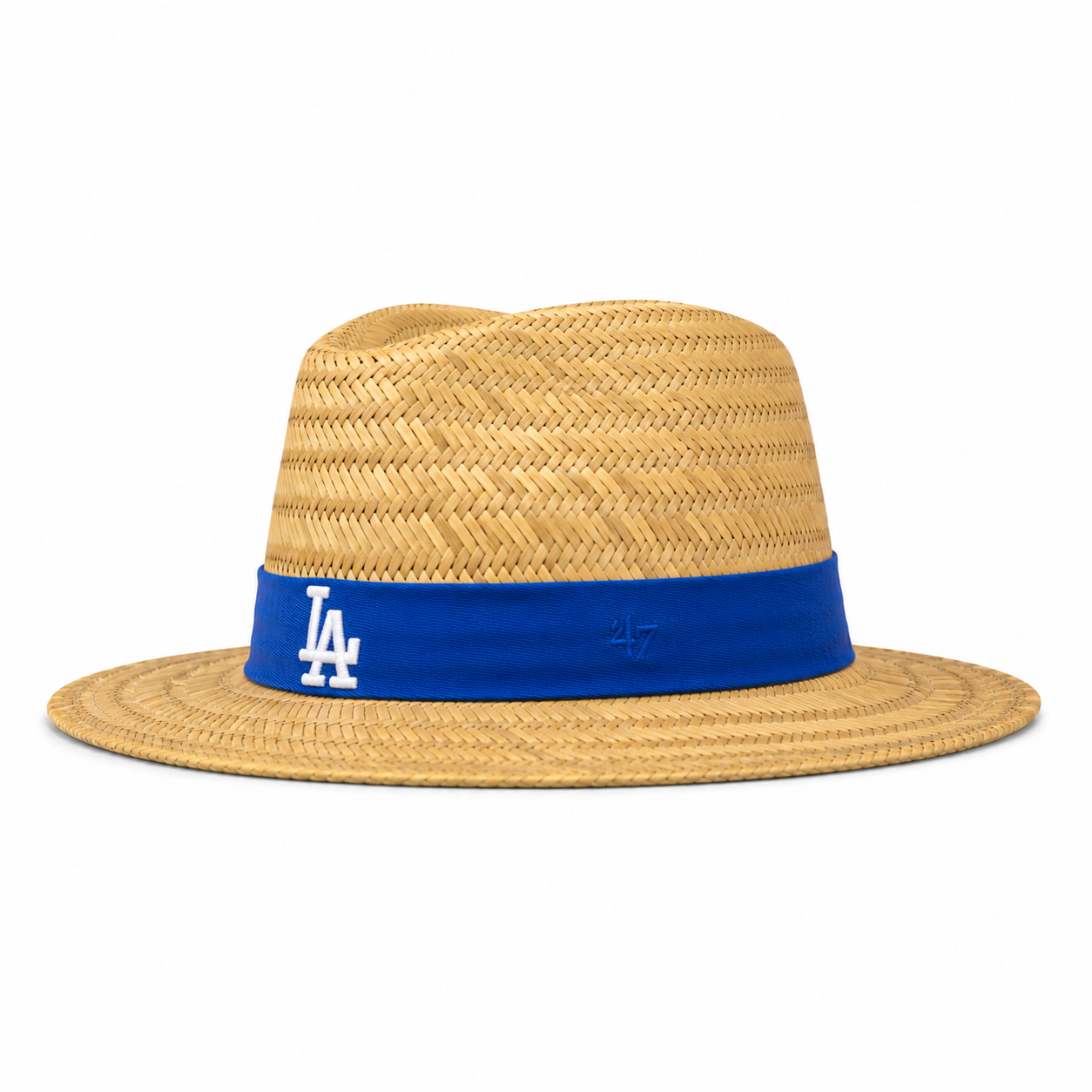 Los Angeles Dodgers '47 Brand Straw Hat - Blue - Product Image