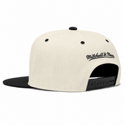 Los Angeles Dodgers Creme/Black Mitchell & Ness Snapback - Product Image