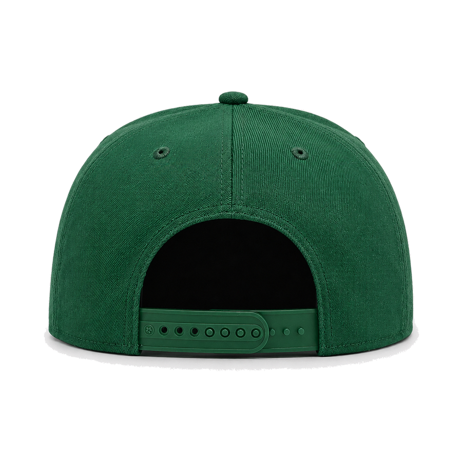 Los Angeles Dodgers Script '47 Brand Captain Adjustable Snapback - Green - Product Image