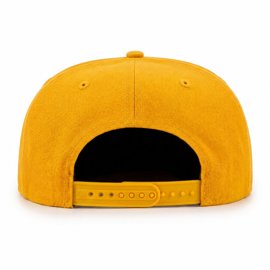 Los Angeles Dodgers Script '47 Brand Captain Adjustable Snapback - Yellow - Product Image