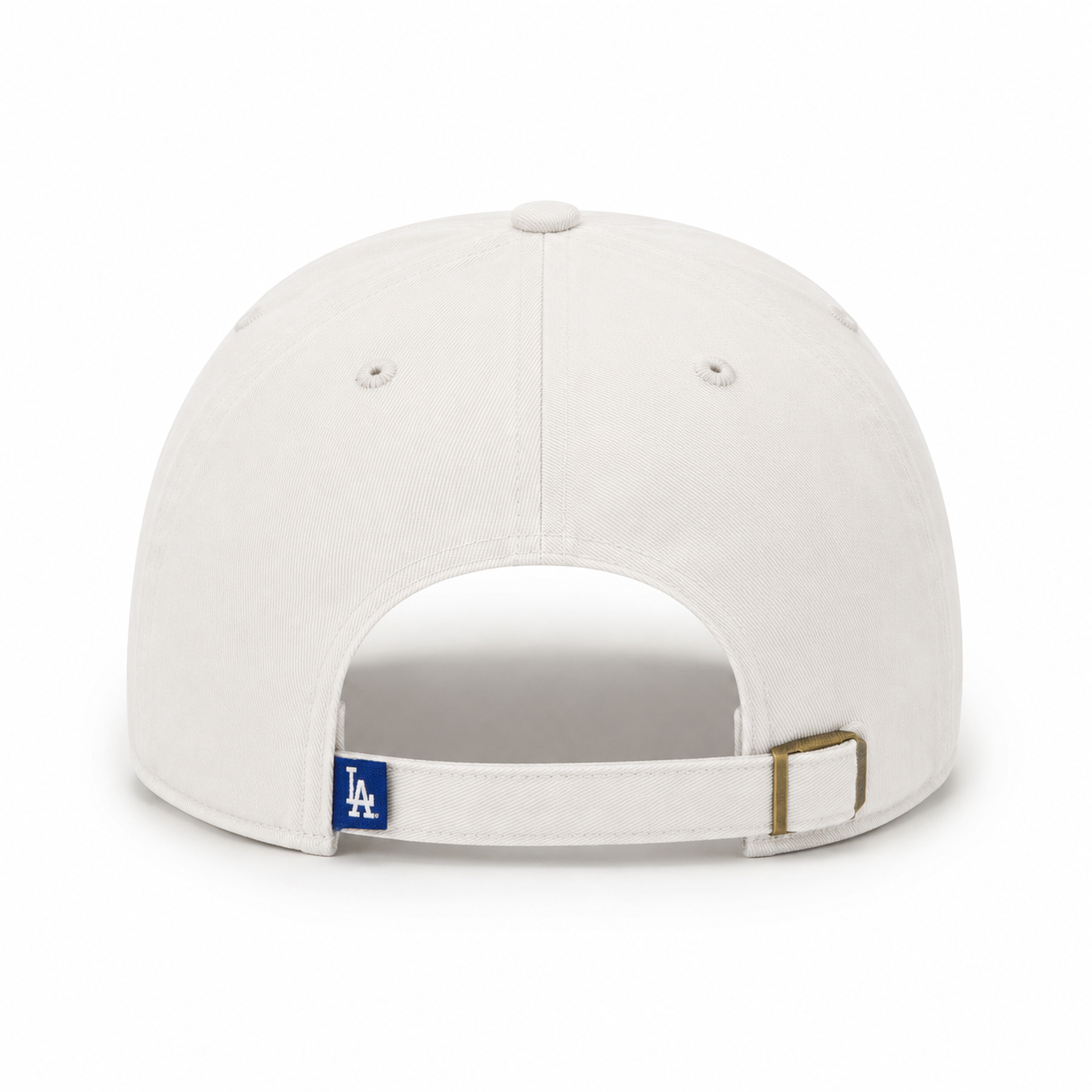 Los Angeles Dodgers 'Script Logo' '47 Brand Clean Up Adjustable Dad Cap - White - Product Image