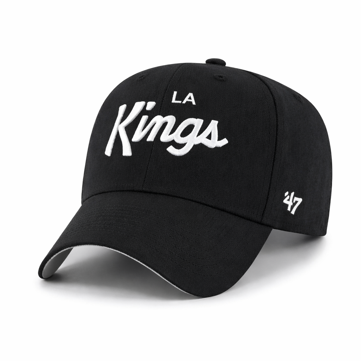 Los Angeles Kings '47 Brand MVP Adjustable Baseball Cap - Black - Product Image