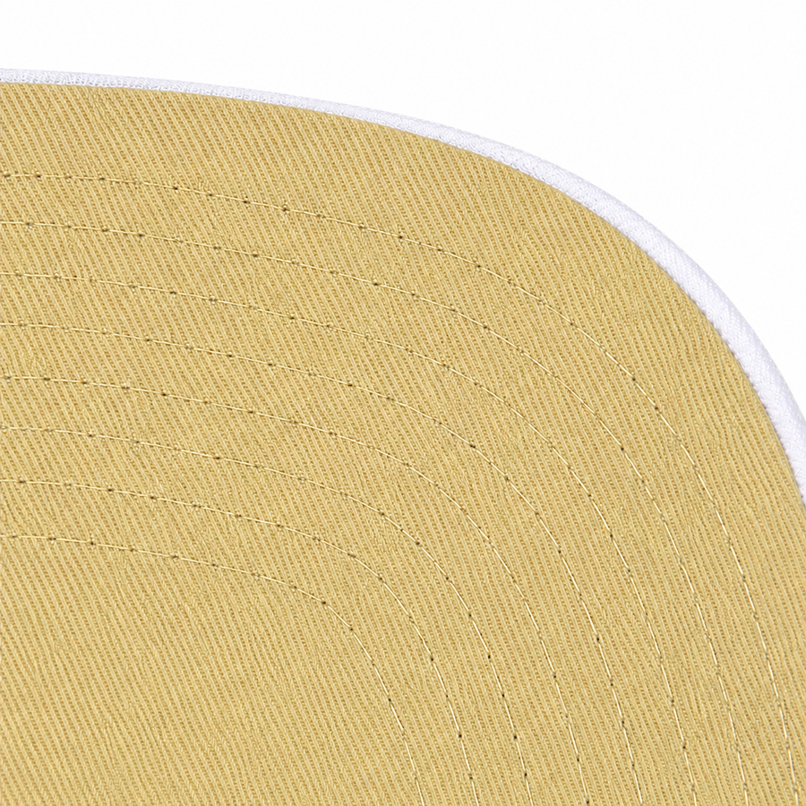 Los Angeles Lakers '25th Anniversary' White Mitchell & Ness OG Adjustable Snapback Hat - Product Image
