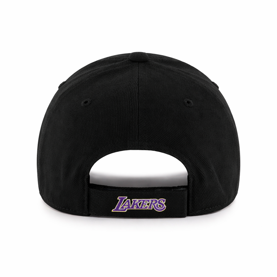 Los Angeles Lakers '47 Brand MVP Adjustable Baseball Cap - Black - Product Image