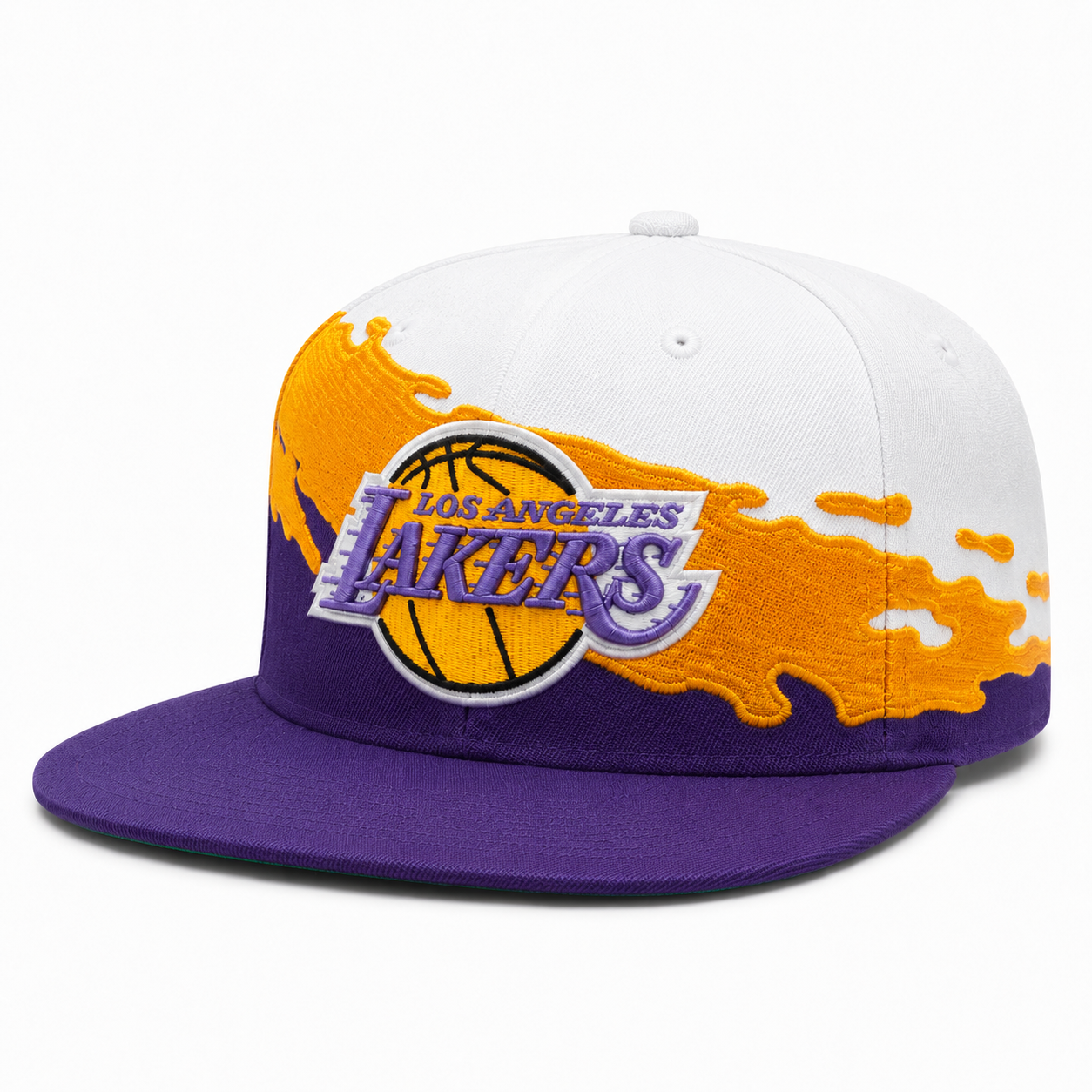Los Angeles Lakers Multicolor Mitchell & Ness Adjustable Original Fit Snapback - Product Image