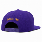 Los Angeles Lakers Purple Mitchell & Ness Adjustable Original Fit Snapback - Product Image