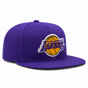 Los Angeles Lakers Purple Mitchell & Ness Adjustable Original Fit Snapback - Product Image