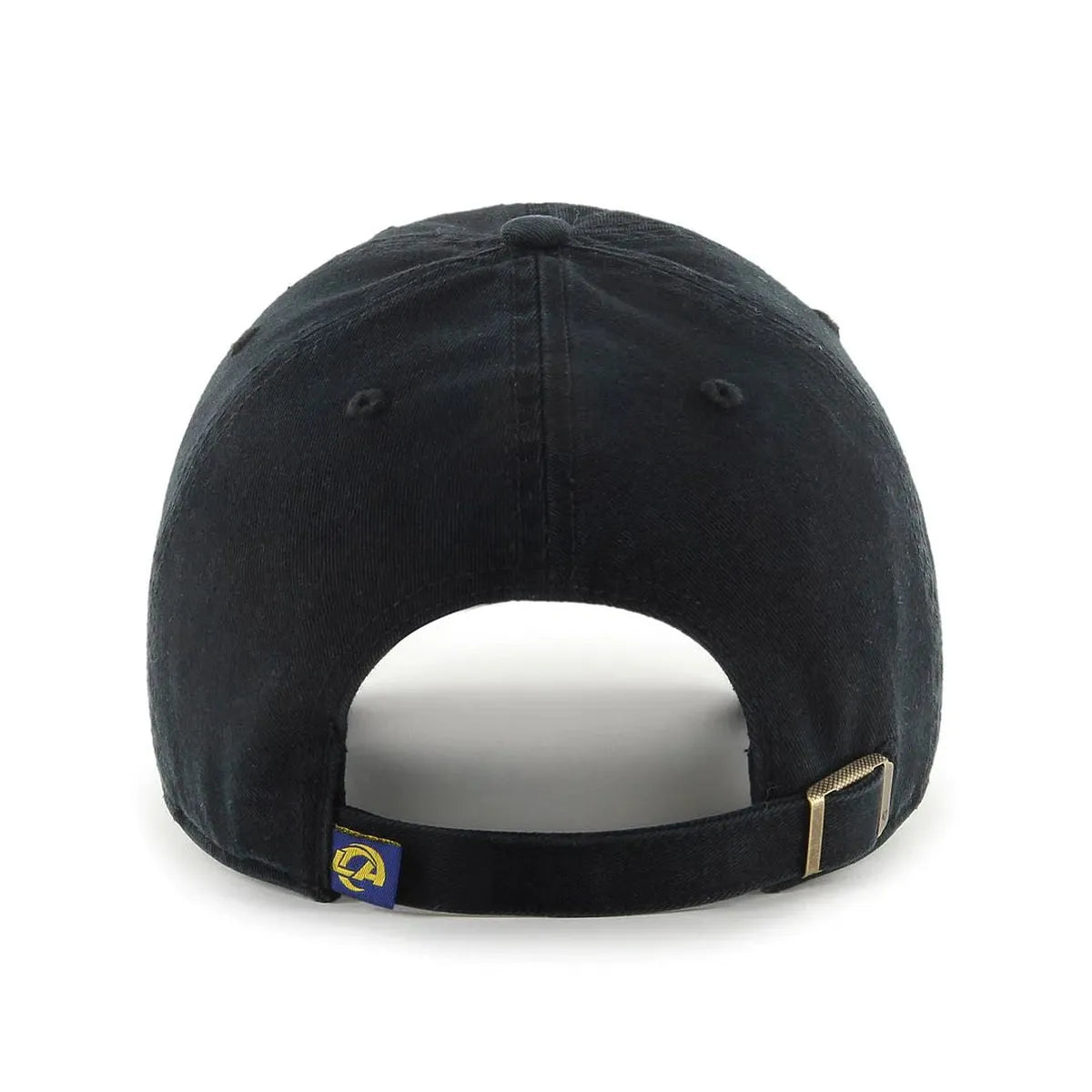 Los Angeles Rams '47 Brand Clean Up Adjustable Dad Cap - Black - Product Image