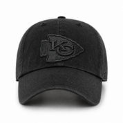 Kansas City Chiefs '47 Brand Clean Up Adjustable Dad Cap - All Black