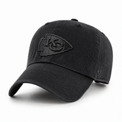 Kansas City Chiefs '47 Brand Clean Up Adjustable Dad Cap - All Black