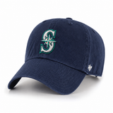 Seattle Mariners '47 Brand Clean Up Adjustable Dad Cap - Navy