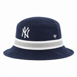 New York Yankees Striped '47 Brand Bucket Hat - Navy