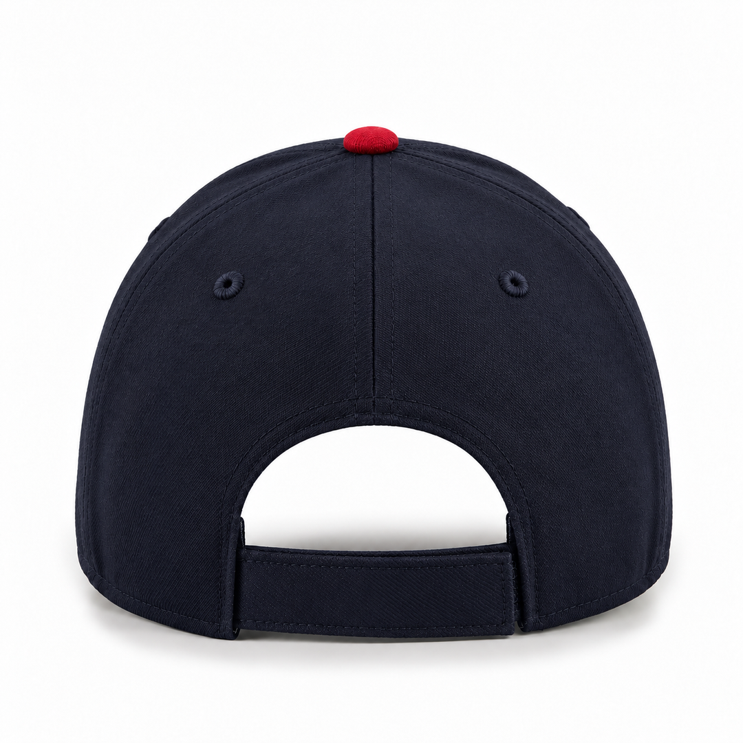 Youth Los Angeles Angels '47 Brand Clean Up Adjustable Baseball Cap - Navy/Red - Product Image
