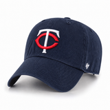 Minnesota Twins '47 Brand Clean Up Adjustable Dad Cap - Navy