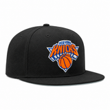 New York Knicks Black Mitchell & Ness OG Adjustable Snapback Hat
