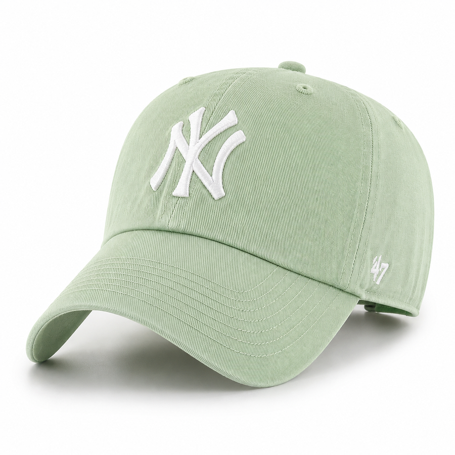 New York Yankees '47 Brand Clean Up Adjustable Dad Cap - Cucumber - Product Image