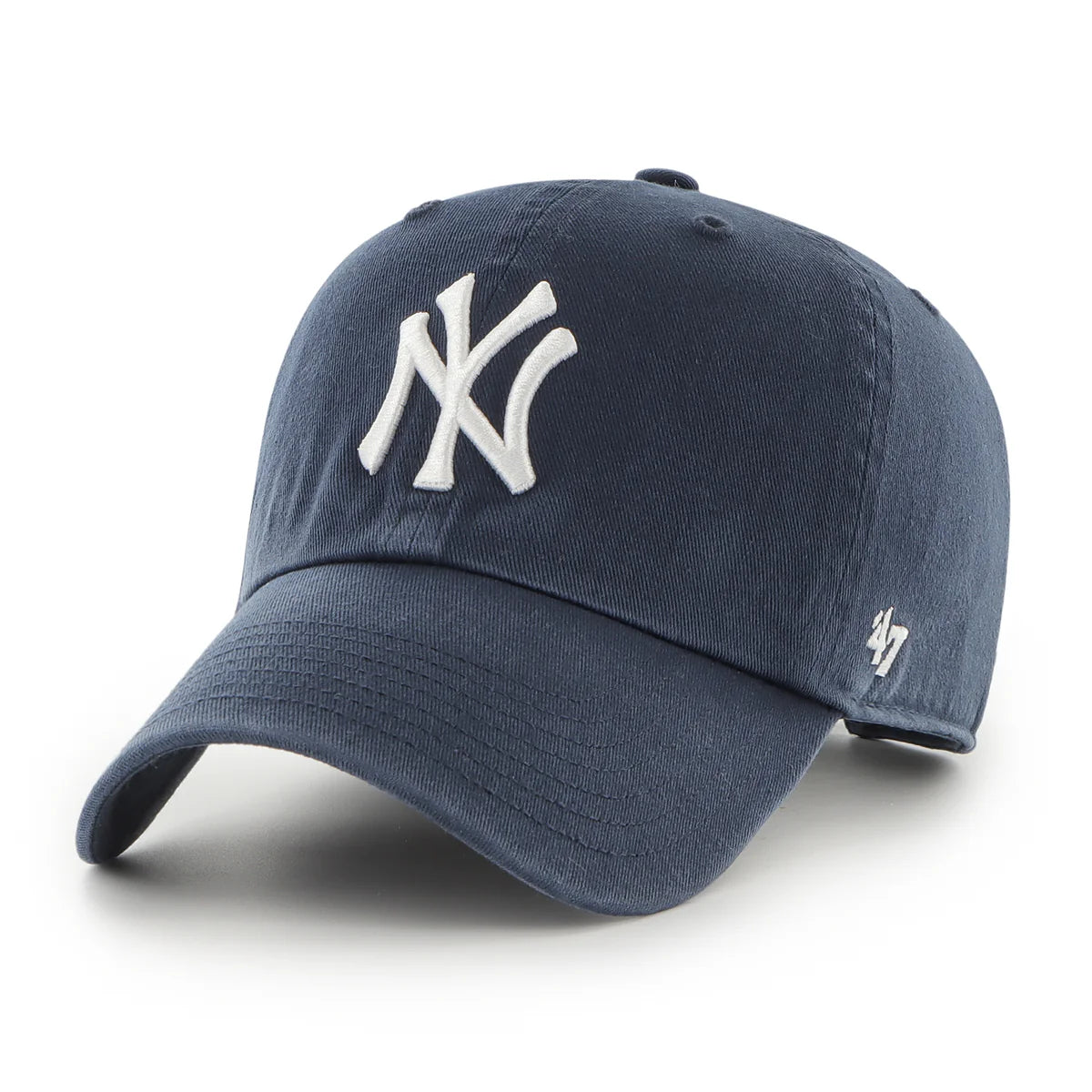 New York Yankees '47 Brand Clean Up Adjustable Dad Cap - Navy - Product Image