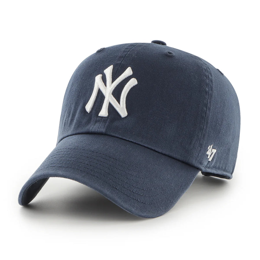 New York Yankees '47 Brand Clean Up Adjustable Dad Cap - Navy - Product Image