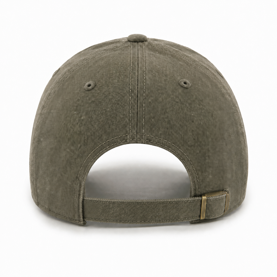 New York Yankees '47 Brand Clean Up Adjustable Dad Cap - Olive/Orange - Product Image