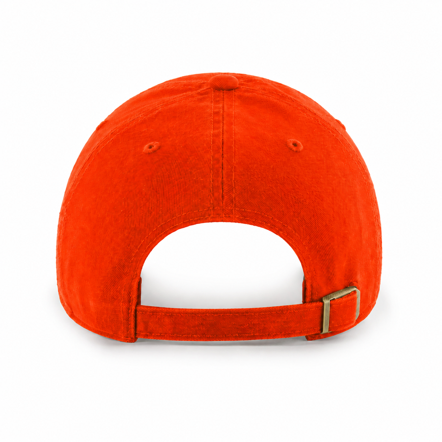 New York Yankees '47 Brand Clean Up Adjustable Dad Cap - Orange/Olive - Product Image