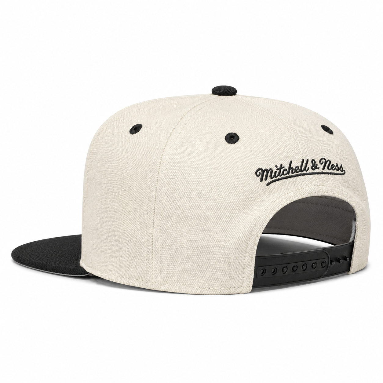 New York Yankees Creme/Black Mitchell & Ness Snapback - Product Image