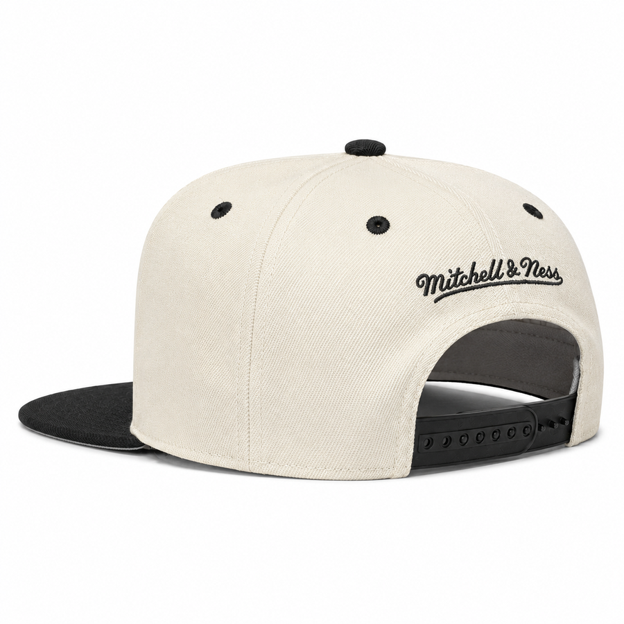 New York Yankees Creme/Black Mitchell & Ness Snapback - Product Image