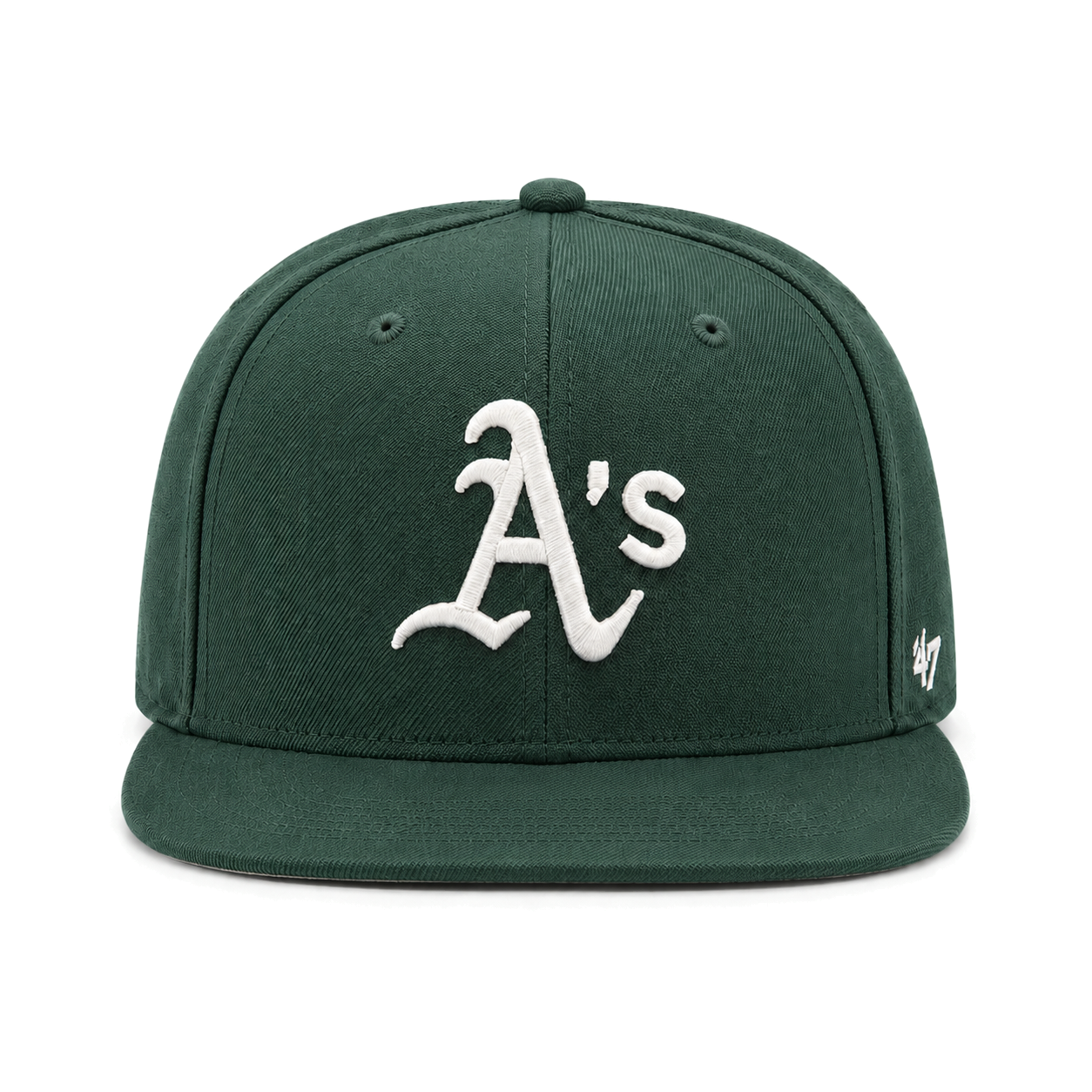 Oakland Athletics '47 Brand Captain Adjustable Snapback - Green - Product Image
