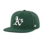 Oakland Athletics '47 Brand Captain Adjustable Snapback - Green - Product Image