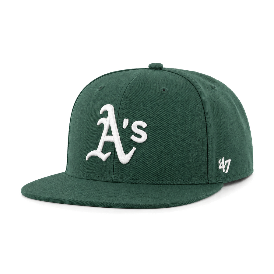 Oakland Athletics '47 Brand Captain Adjustable Snapback - Green - Product Image