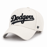 Los Angeles Dodgers 'Script' '47 Brand MVP Adjustable Baseball Cap - Natural