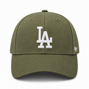 Los Angeles Dodgers '47 Brand MVP Adjustable Baseball Cap - Olive
