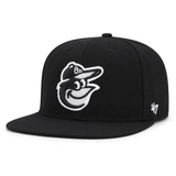 Baltimore Orioles '47 Brand Captain Adjustable Snapback - Black